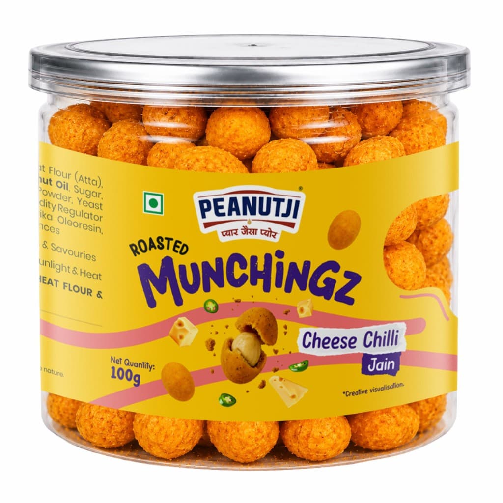 Roasted Munchingz 100 g Cheese Chilli Jain